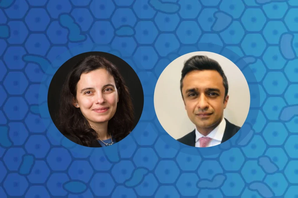 Dr Silvia Vilarinho and Dr Deepak Joshi